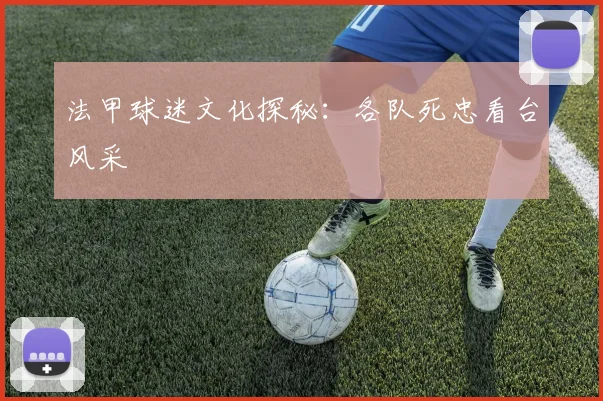 法甲球迷文化探秘:各队死忠看台风采